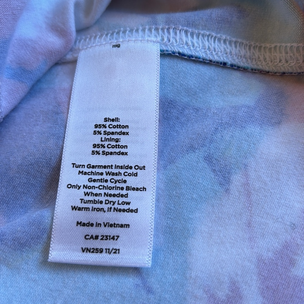 Talbots Large White Blue Maroon Skort NWT - Picture 7 of 10